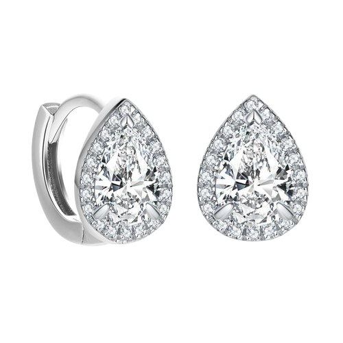 Crystal Teardrop Earrings